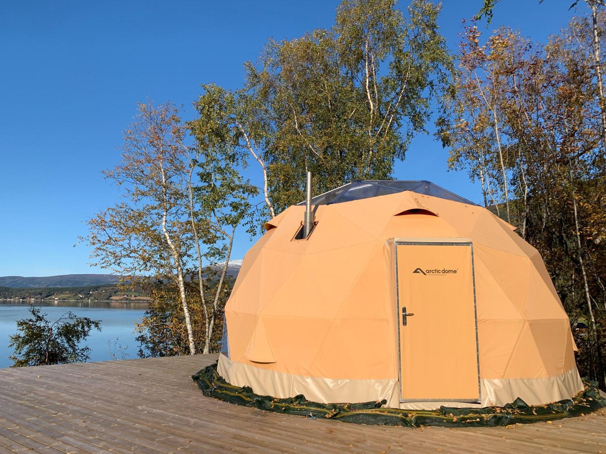 Fugelvagen, Cabins And Glamping Alvund ภายนอก รูปภาพ